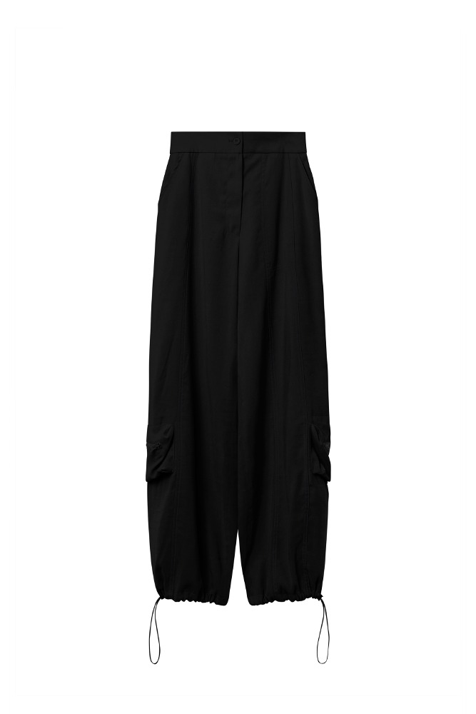 MORE CARGO TROUSERS black